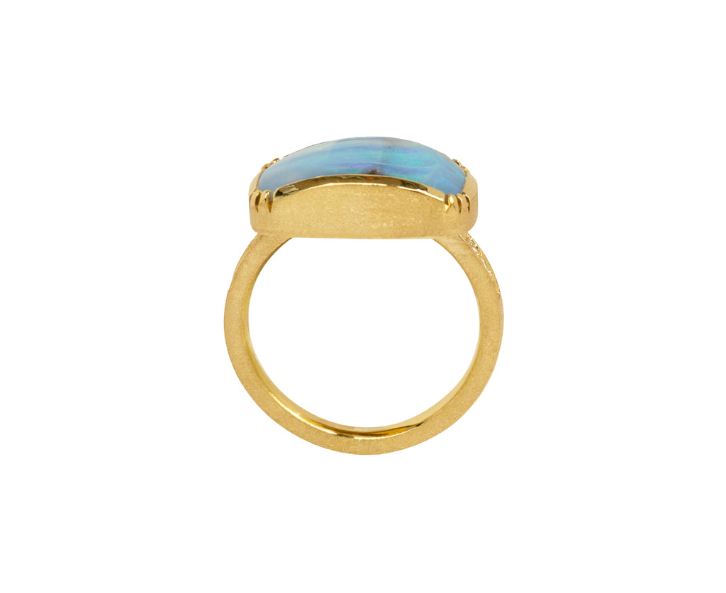 Horizon Boulder Opal Ring