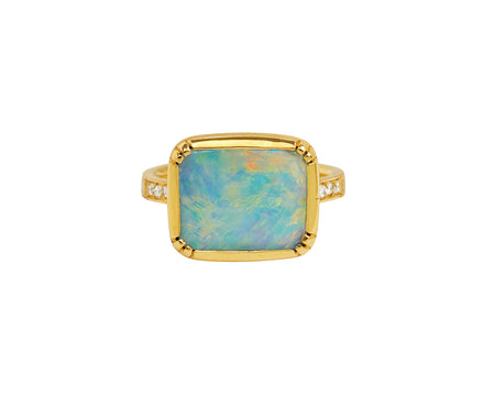 Degas Boulder Opal Ring