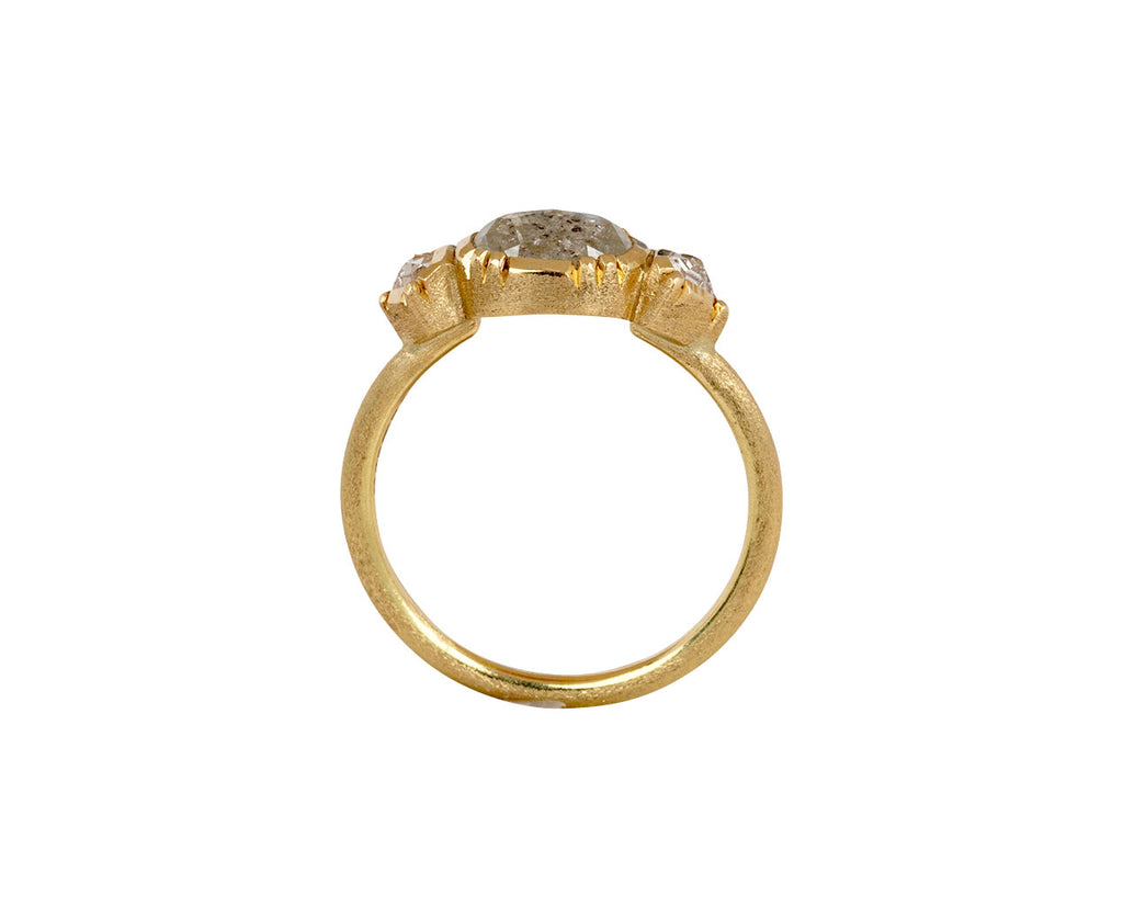 Triple Geo Diamond Ring