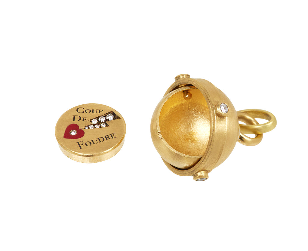 Love at First Sight Secret Talisman Spinning Orb Pendant ONLY