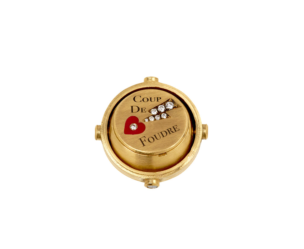 Love at First Sight Secret Talisman Spinning Orb Pendant ONLY