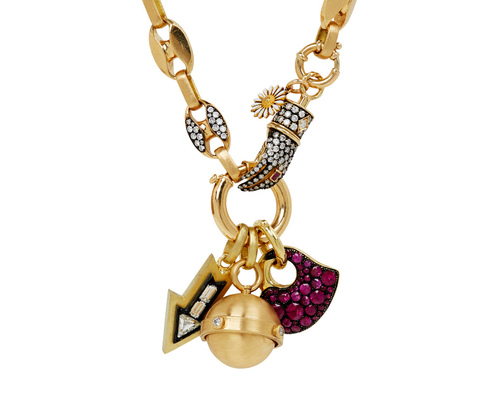 Love at First Sight Secret Talisman Spinning Orb Pendant ONLY