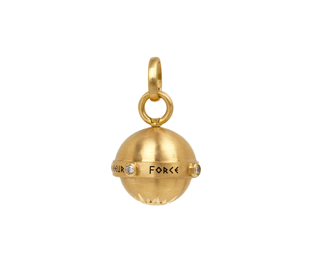 Love, Strength, Health & Happiness Secret Talisman Spinning Orb Pendant ONLY