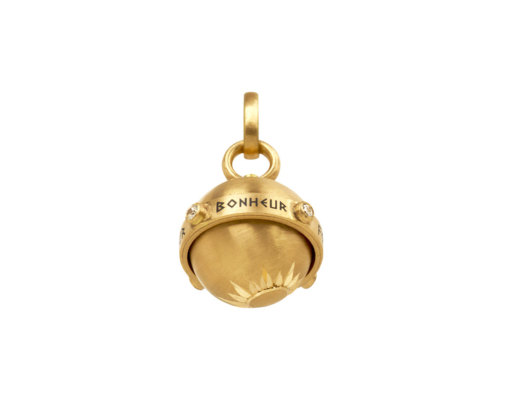 Love, Strength, Health & Happiness Secret Talisman Spinning Orb Pendant ONLY