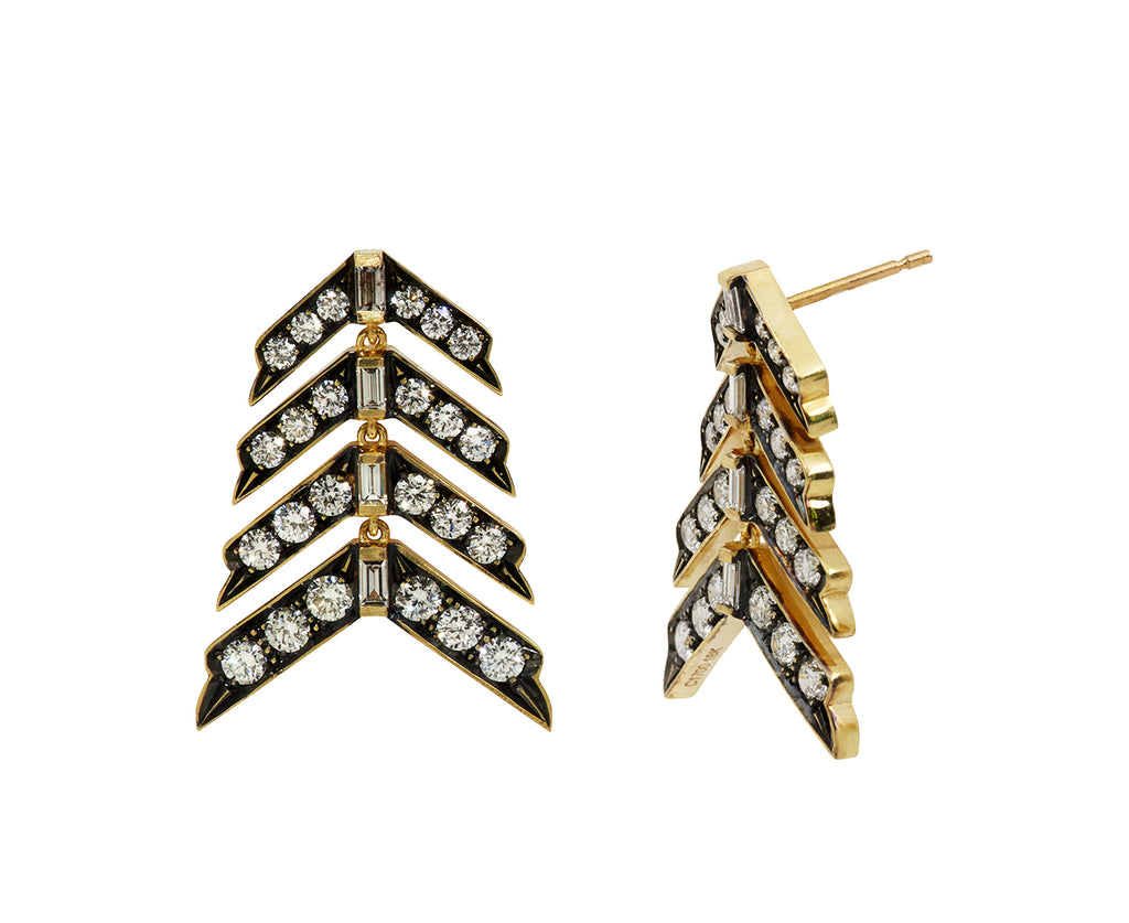 Love + Strength = Victory Earrings