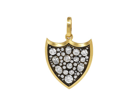 Love & Valor Diamond Shield Talisman Pendant ONLY