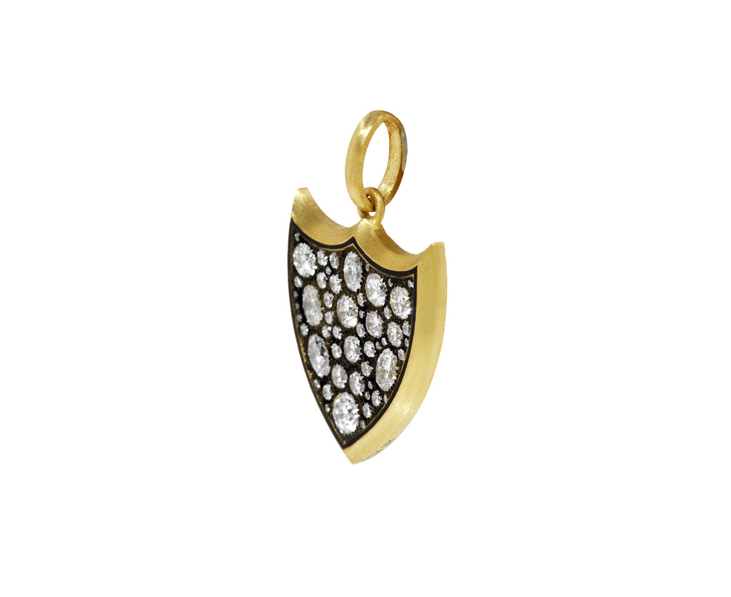 Love & Valor Diamond Shield Talisman Pendant ONLY