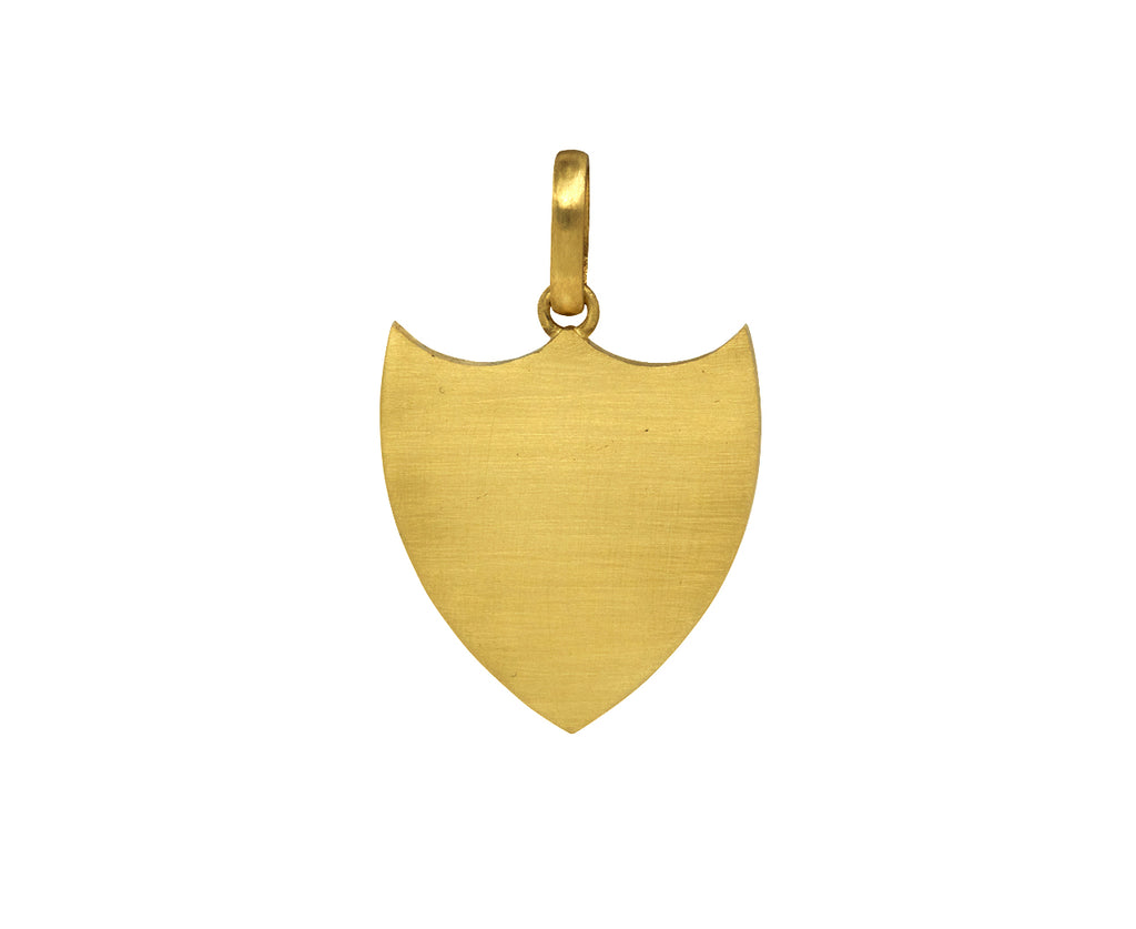 Love & Valor Diamond Shield Talisman Pendant ONLY