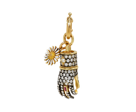 Medium Diamond Loving Hand Mechanical Clasp Pendant ONLY