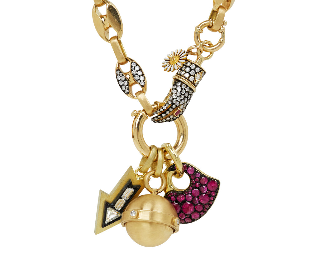 Medium Diamond Loving Hand Mechanical Clasp Pendant ONLY