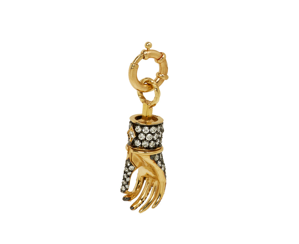 Medium All Diamond Loving Hand Pendant ONLY