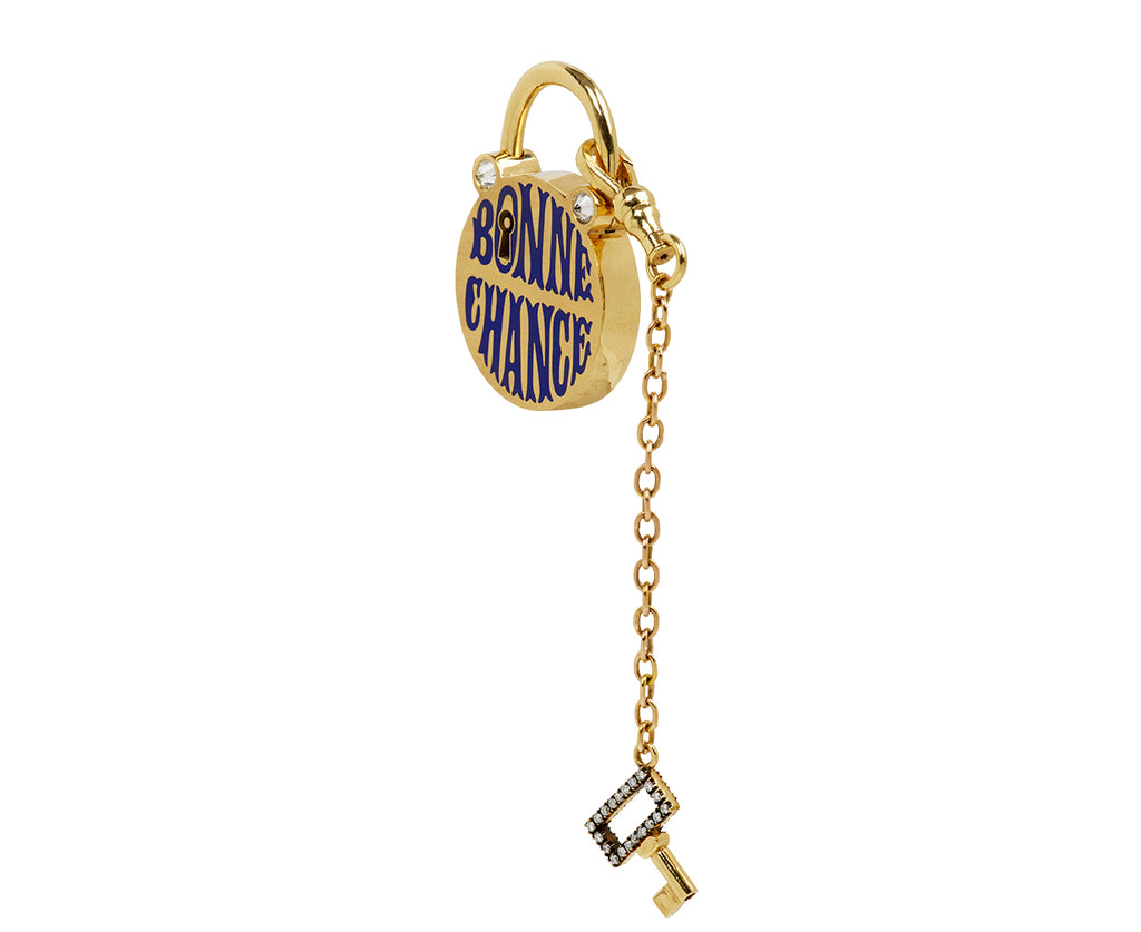 Bonne Chance Padlock Pendant ONLY