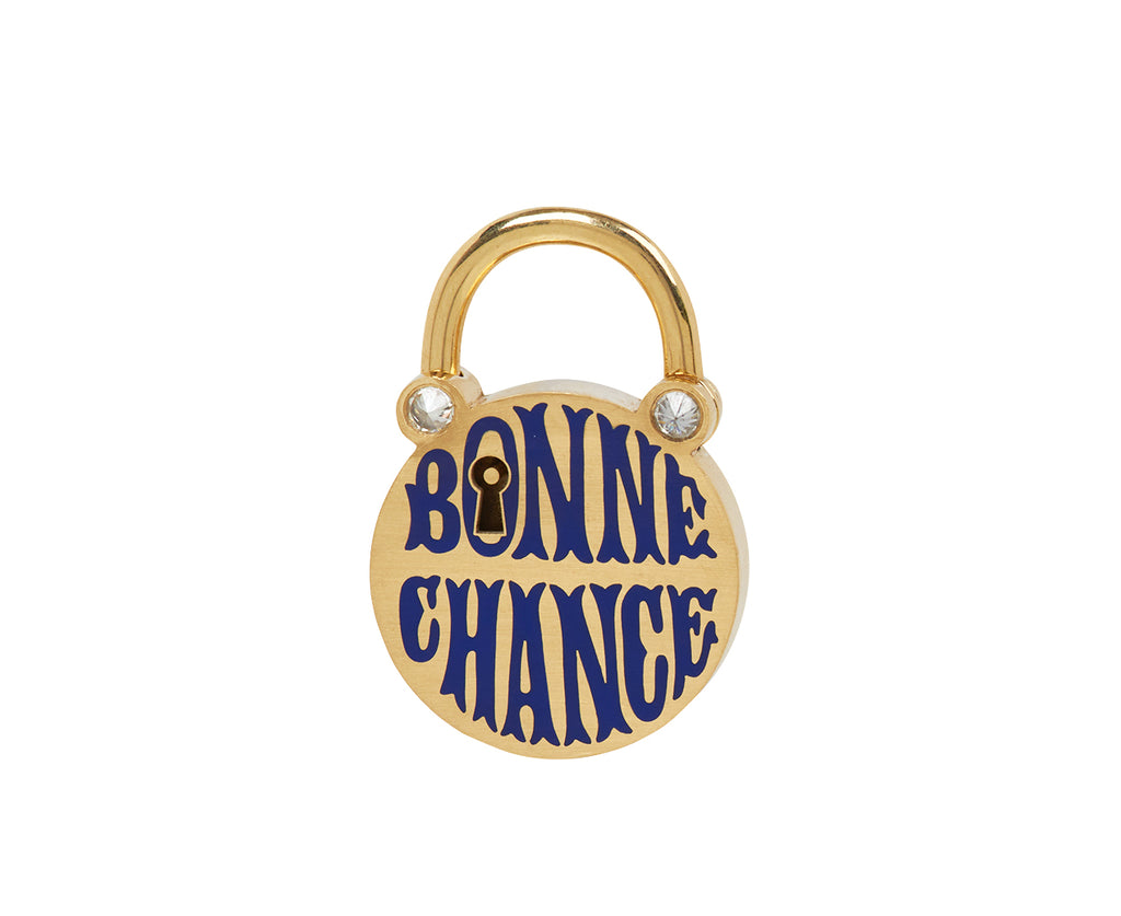 Bonne Chance Padlock Pendant ONLY