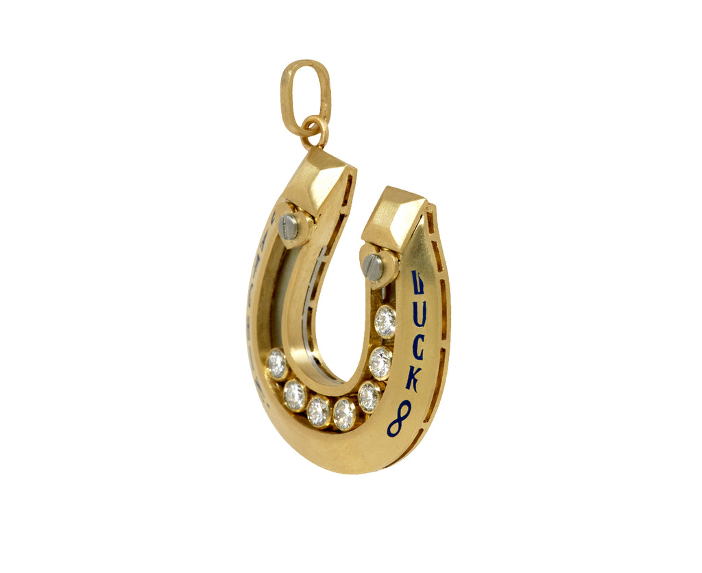 Catchin Luck to Infinity Horseshoe Pendant ONLY