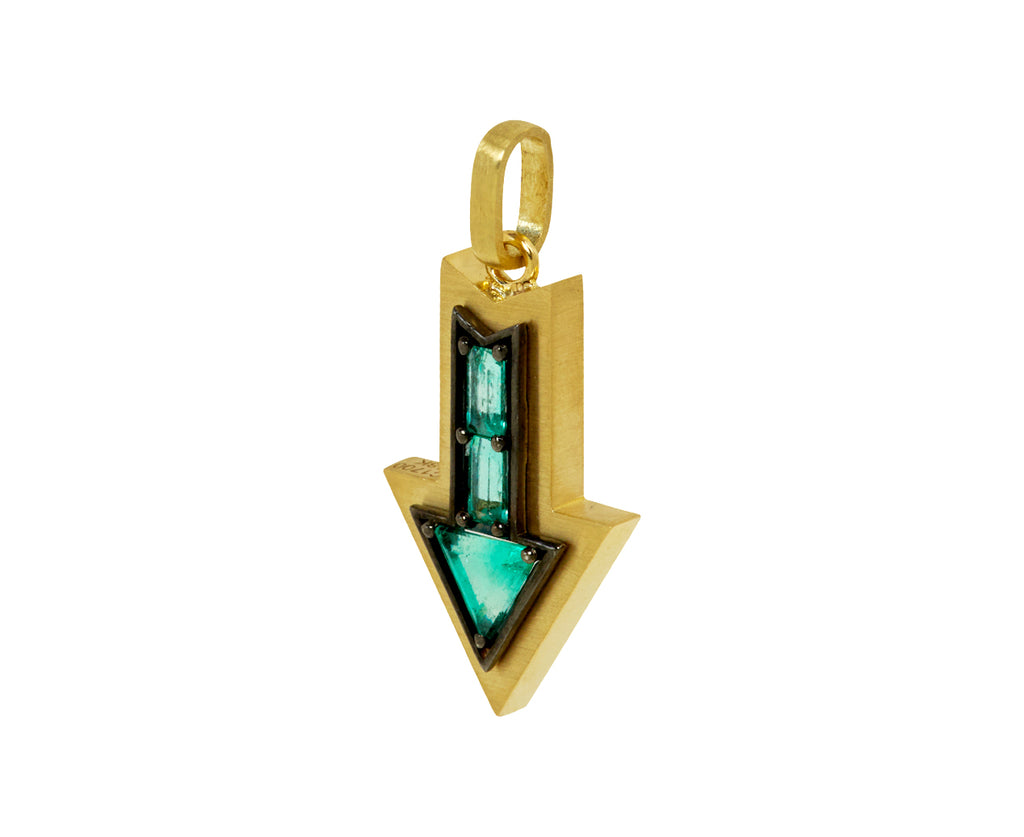 Emerald Arrow Pendant ONLY - TWISTonline 