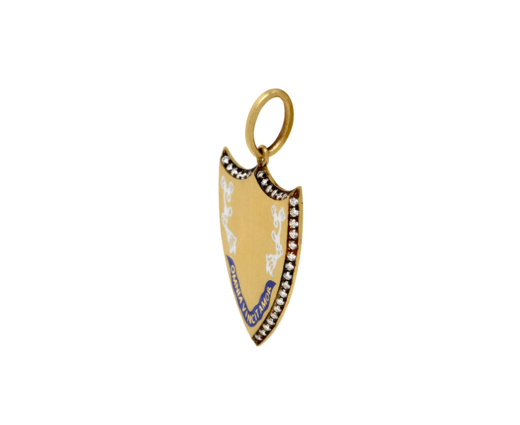 Omnia Vincit Amor Shield Talisman Pendant ONLY