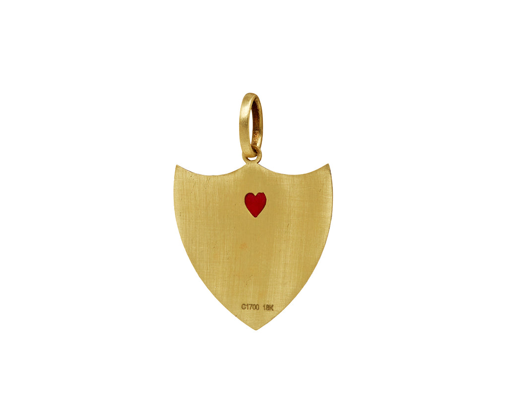 Omnia Vincit Amor Shield Talisman Pendant ONLY