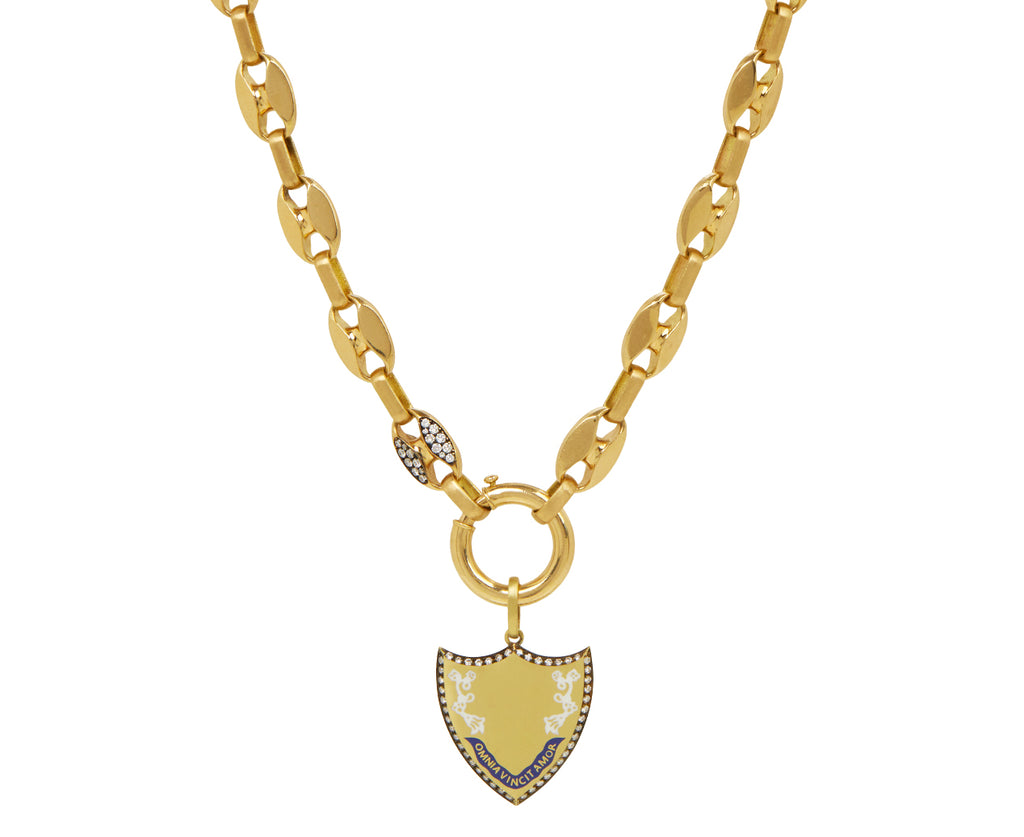 Omnia Vincit Amor Shield Talisman Pendant ONLY