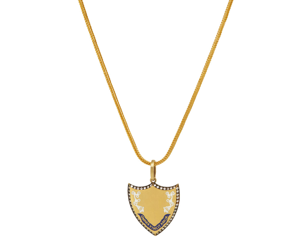 Omnia Vincit Amor Shield Talisman Pendant ONLY