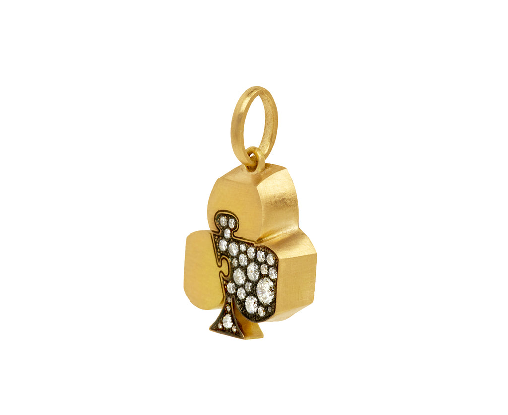 Diamond Club Puzzle Suite Charm Pendant ONLY