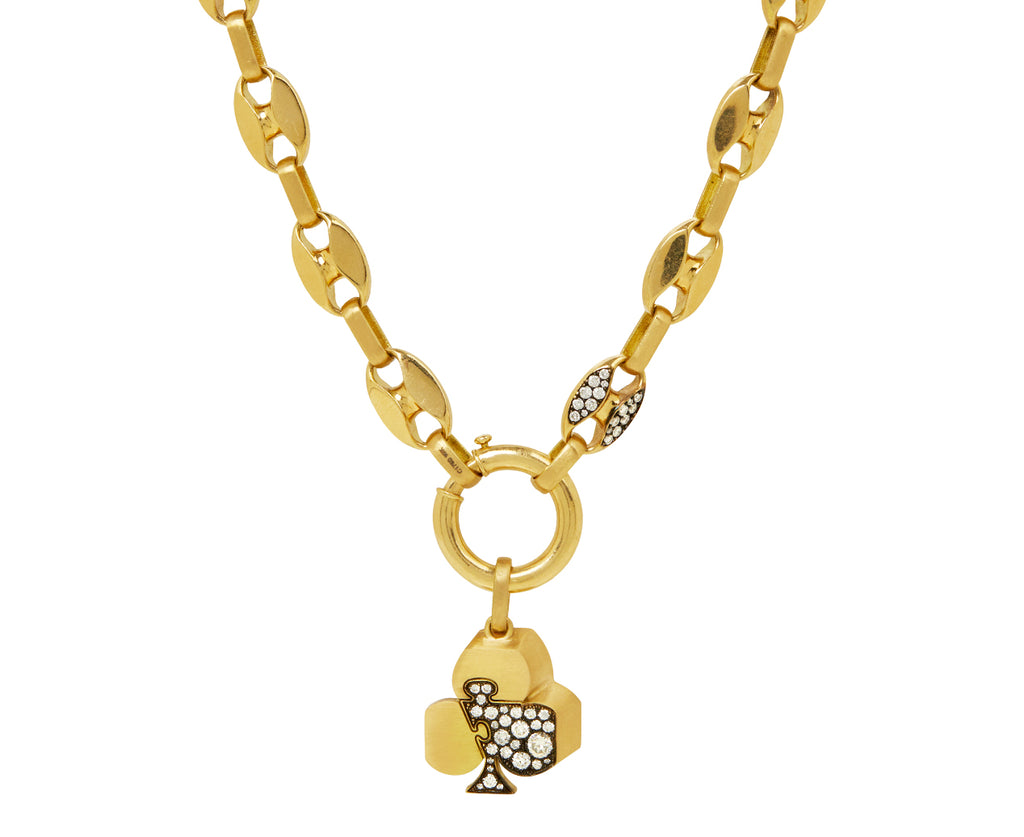 Diamond Club Puzzle Suite Charm Pendant ONLY