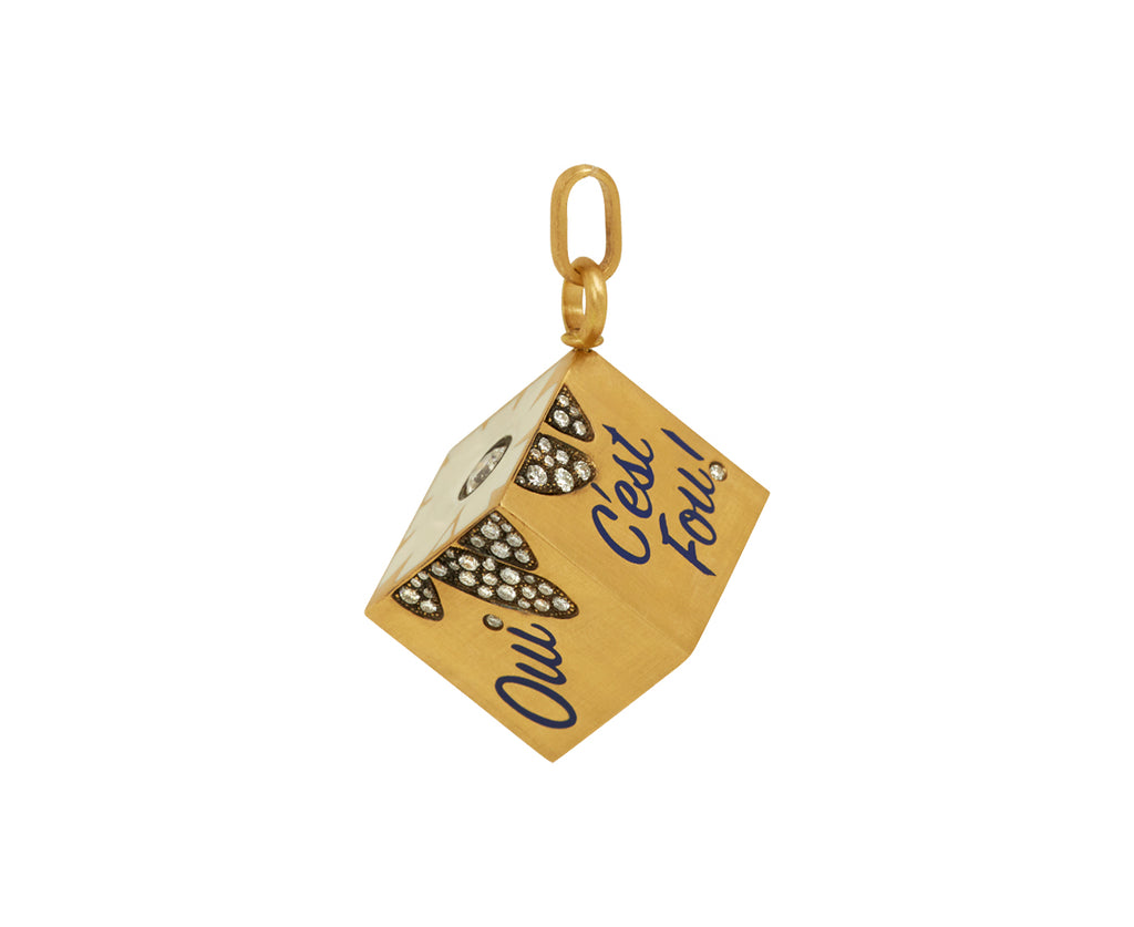 Extra Large Spinnin’ the Dice Talisman Pendant ONLY