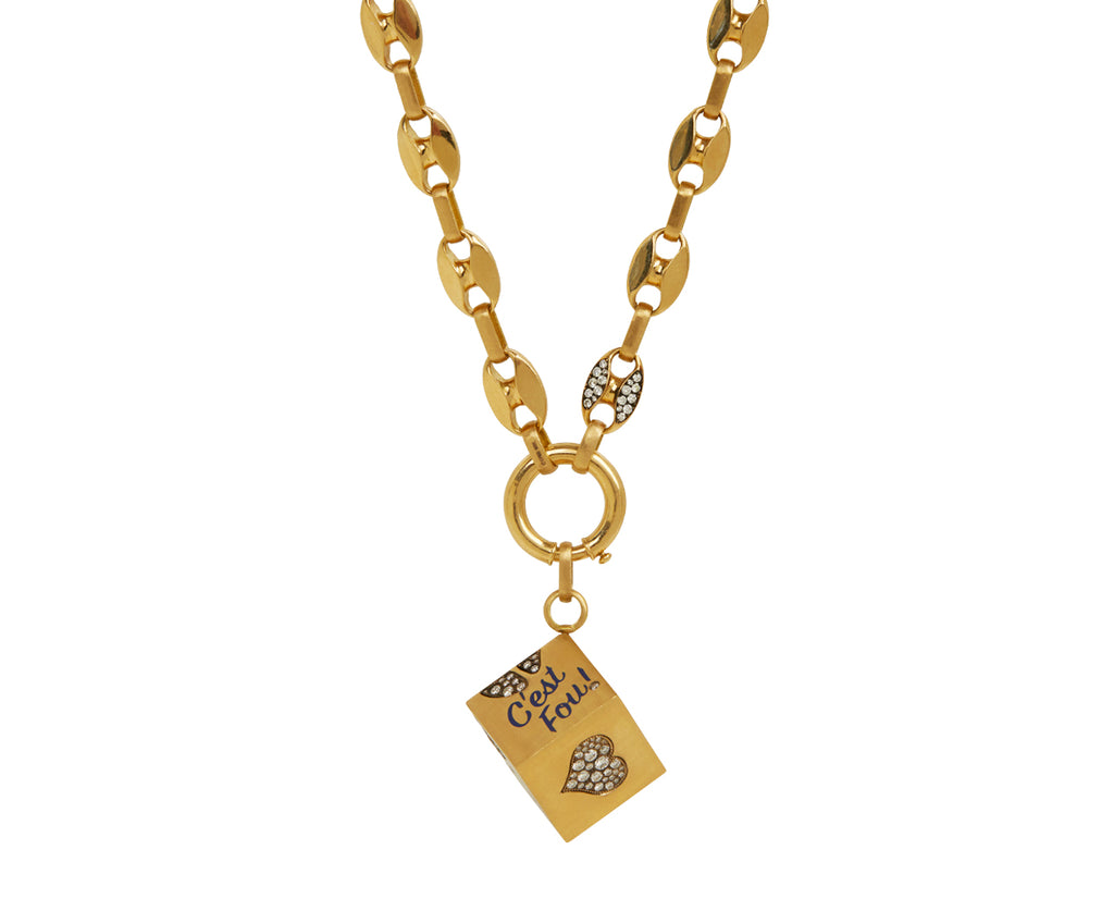 Extra Large Spinnin’ the Dice Talisman Pendant ONLY