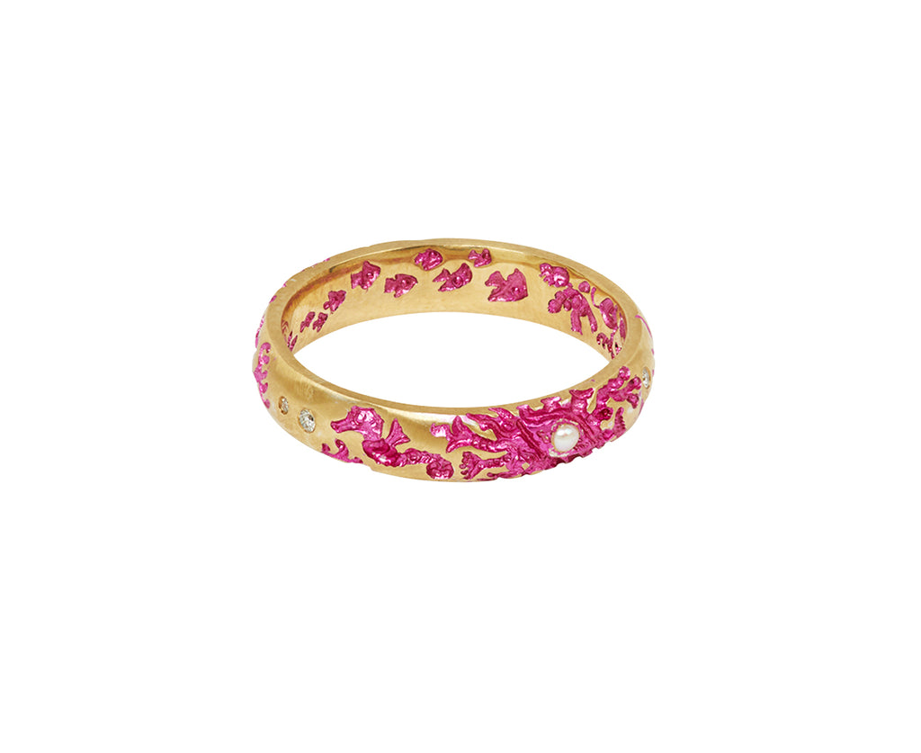 Dark Pink Coral Band