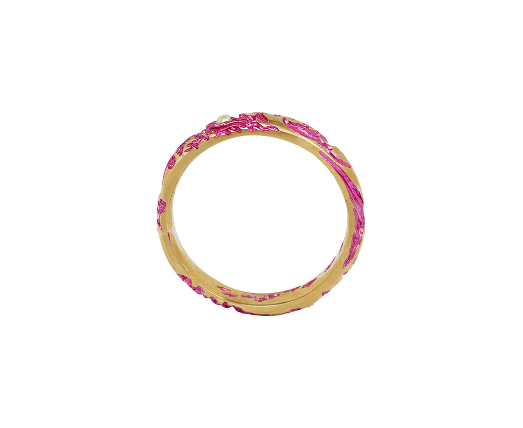 Dark Pink Coral Band