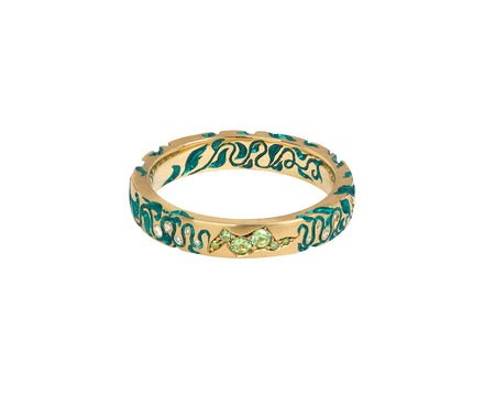 Diamond and Green Ivy Band