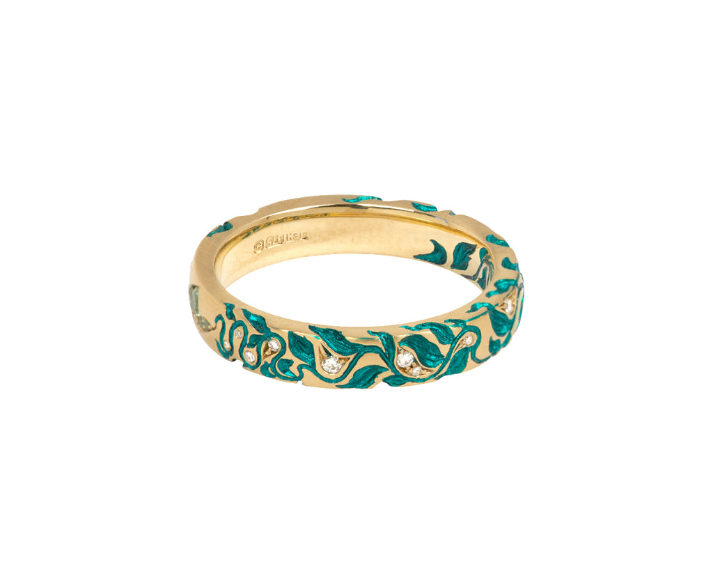 Diamond and Green Ivy Band