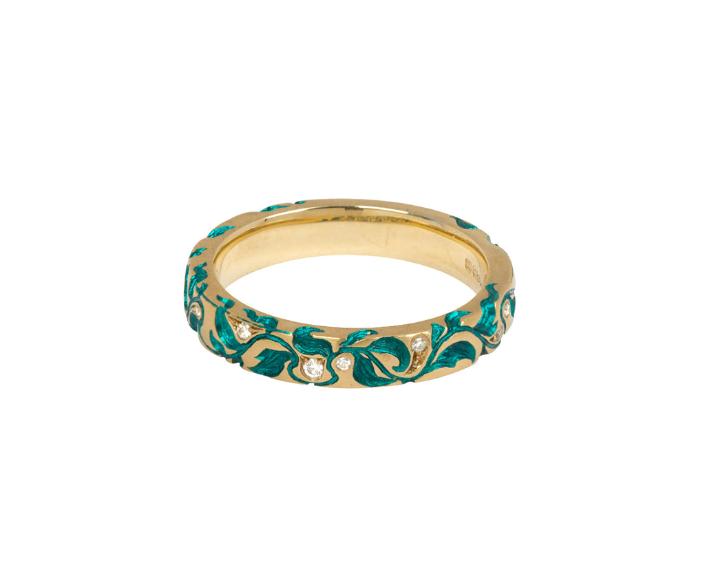 Diamond and Green Ivy Band