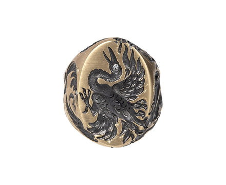 Gold Phoenix Ring