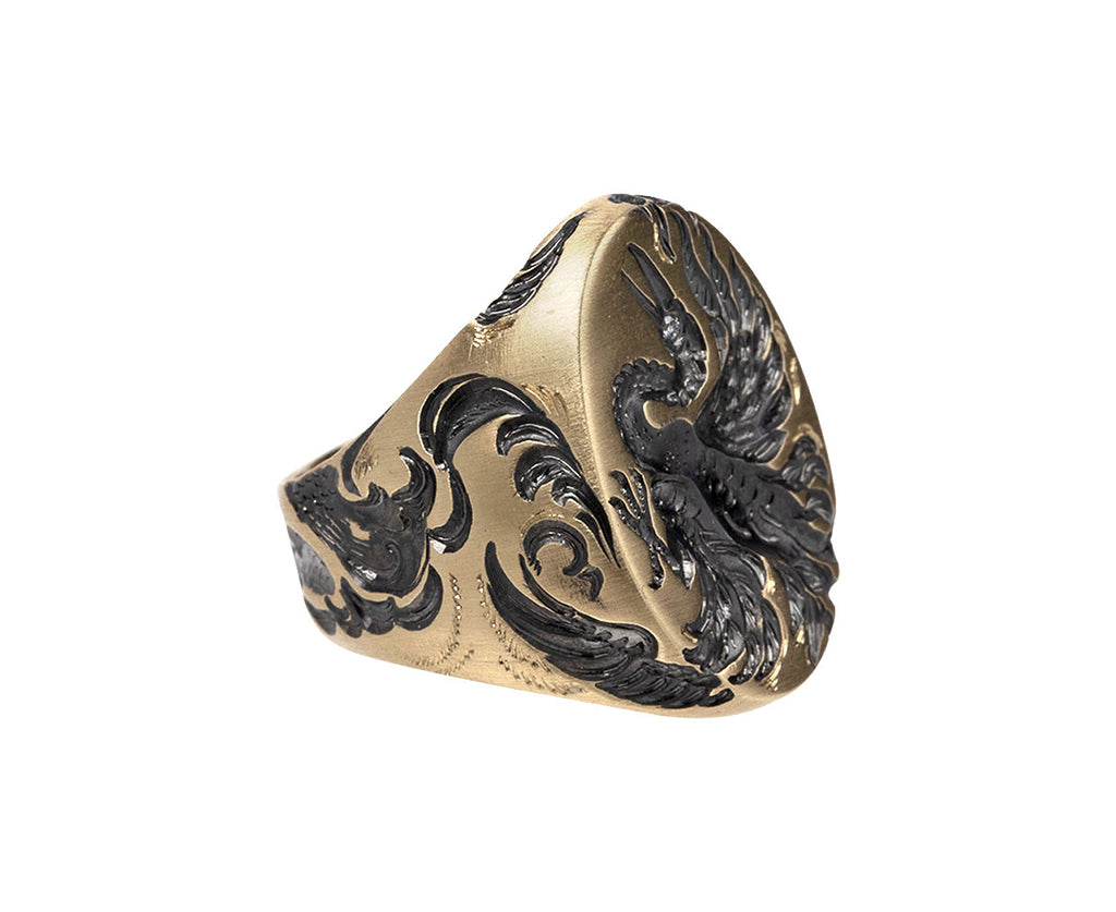 Phoneix Rig Castro Smith Gold Phoenix Ring