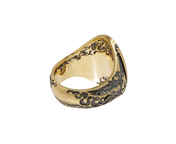 Castro Smith Gold The Sirens Ship Ring