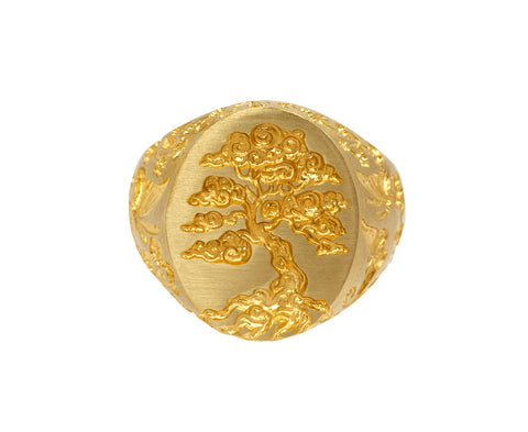Tree of Life Signet Ring
