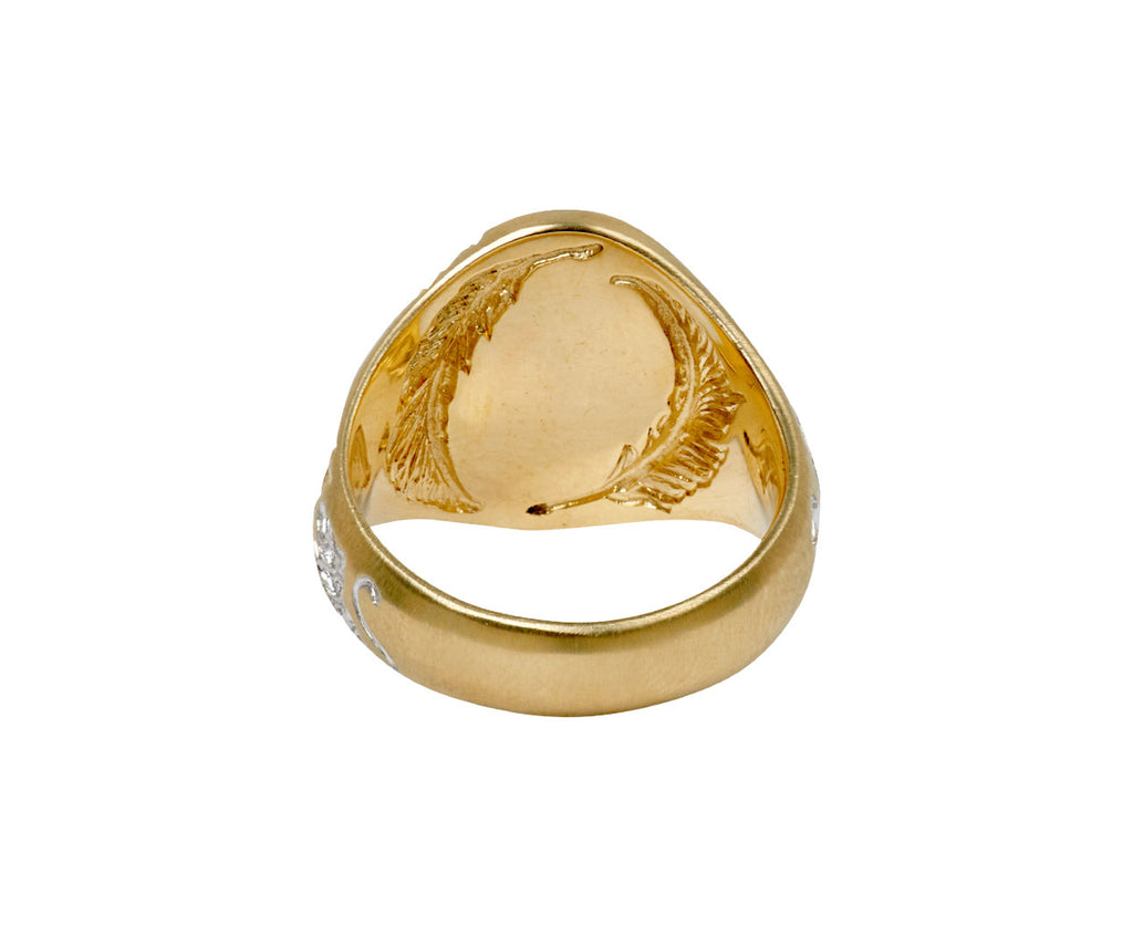 Three Bling Mice Signet Ring