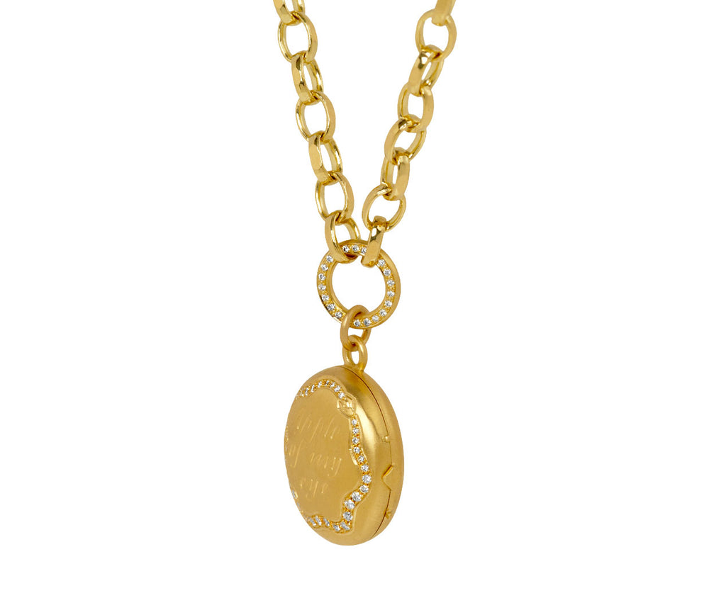 Apple of My Eye Locket Necklace