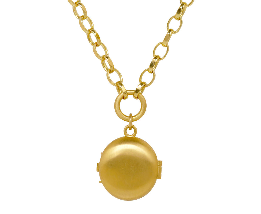 Apple of My Eye Locket Necklace