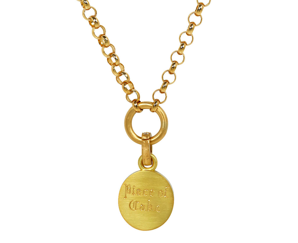 A Piece Of Cake Pendant Necklace