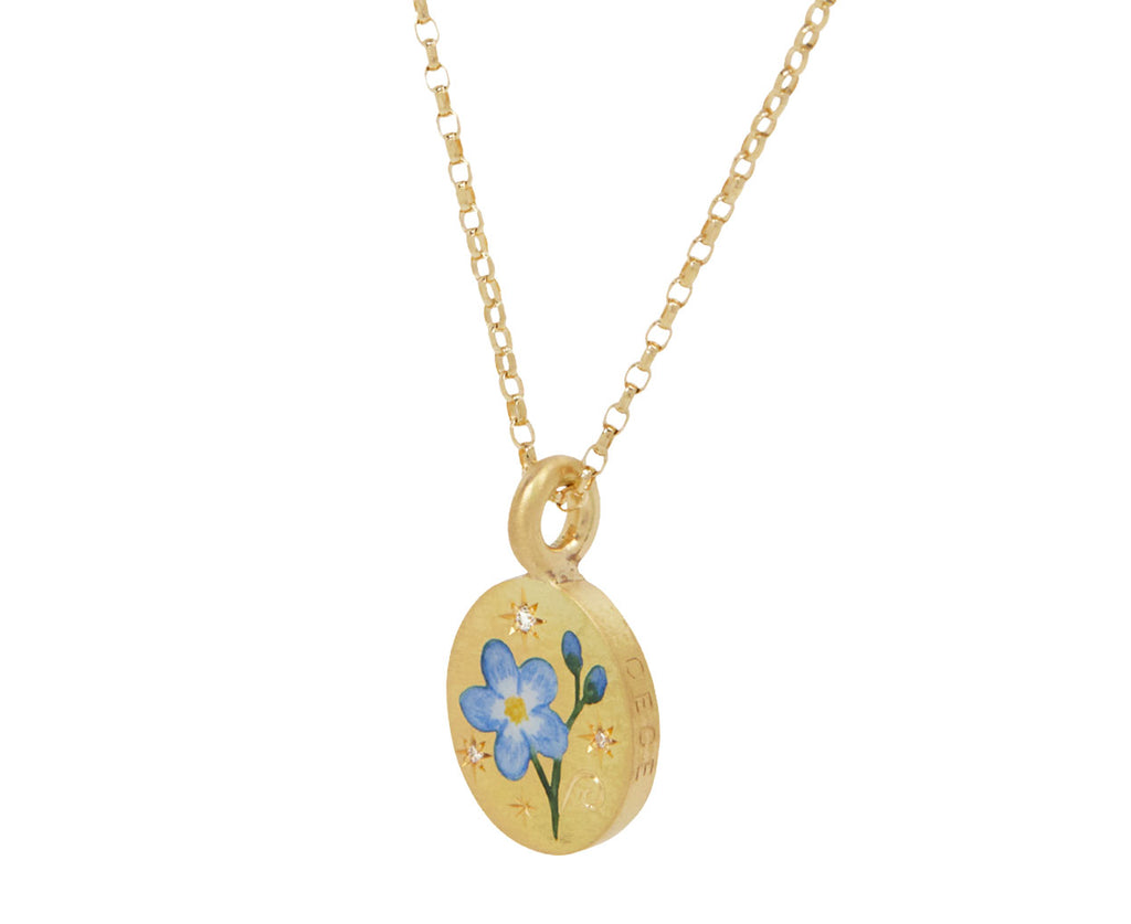The Forget Me Not Pendant Necklace