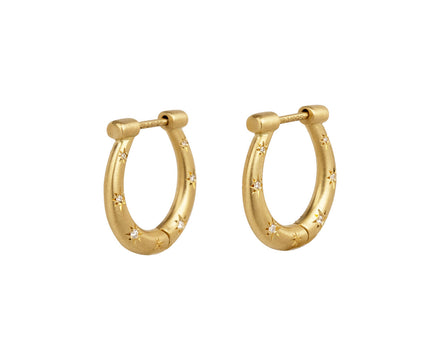Large Horseclip Hoop Earrings