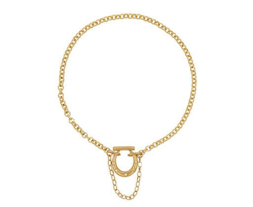 Small Horseclip Chain Bracelet