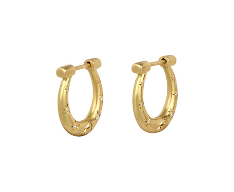 Medium Horseclip Hoop Earrings