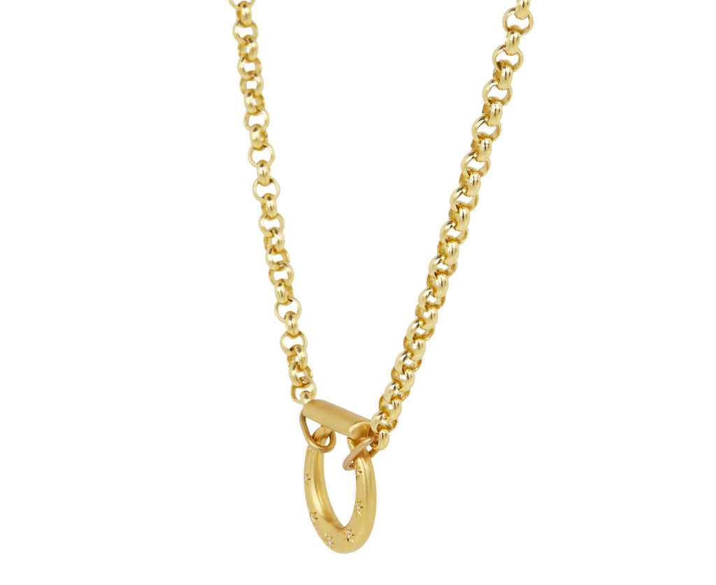 Large Horseclip Chain Necklace