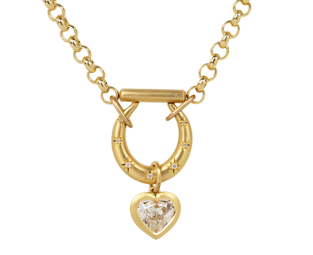 Large Horseclip Chain Necklace