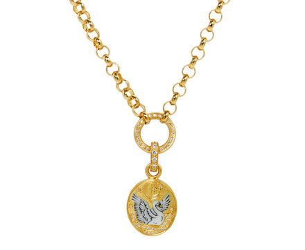 Swan Lake Pendant Necklace