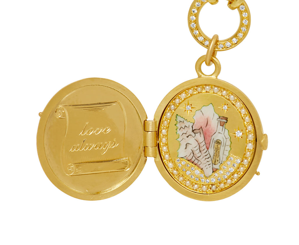 Secrets of the Sea Locket Necklace