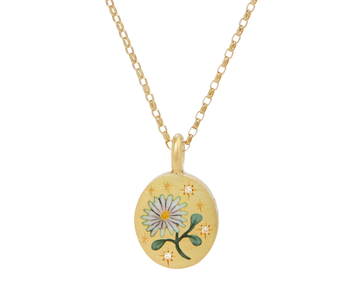 Cece Jewelry The Wild Daisy Pendant Necklace