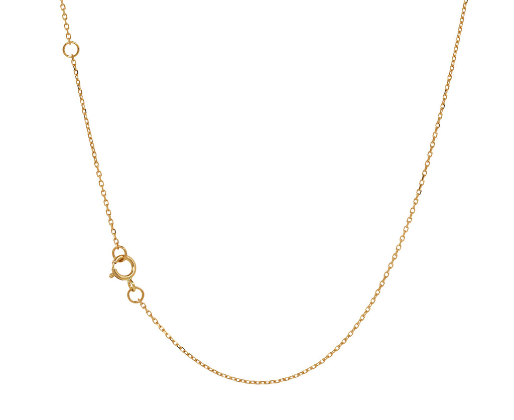 Celine Daoust Aquamarine and Diamond Pendant Necklace - Closure